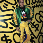 Keith-Haring-funky pants - Micky Mouse